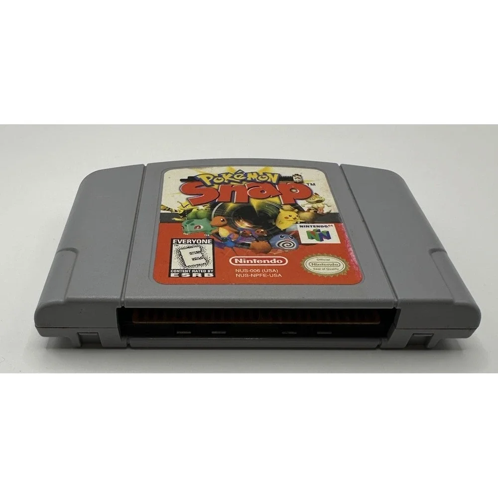 Pokemon Snap 1996 Nintendo N64 Cartridge Only Tested & Working Authentic